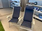 2x Basecamp relaxstoelen – €60,-, Caravans en Kamperen, Ophalen, Campingstoel