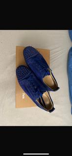 Christian Louboutin Louis Junior Spikes, Christian Louboutin, Blauw, Ophalen of Verzenden, Sneakers of Gympen