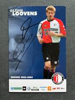 Feyenoord spelerskaart Loovens met handtekening, Ophalen of Verzenden, Zo goed als nieuw, Feyenoord, Spelerskaart