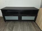 Brimnes TV Meubel - Zwart, Huis en Inrichting, Ophalen, Kunststof, 100 tot 150 cm, Zo goed als nieuw