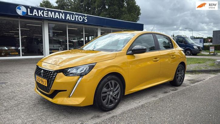 Peugeot 208 1.2 PureTech AUTOMAAT Allure Pack Yellow Line Hu, Auto's, Peugeot, Bedrijf, Te koop, ABS, Achteruitrijcamera, Airbags