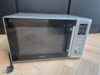 Combimagnetron Inventum MN325CS, grill, hetelucht, 32L, zgan, Ophalen, Zo goed als nieuw, Grill, Draaiplateau