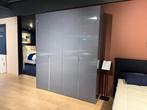 Nova mobili kledingkast antraciet hoogglans, Ophalen, Kunststof, 200 cm of meer, Nieuw