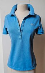 Mooie Lacoste poloshirtin lichtblauw kleur. Maat 38, Maat 38/40 (M), Zo goed als nieuw, Korte mouw, Lacoste