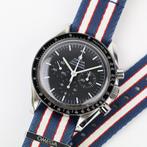 Omega Speedmaster Moonwatch 3572.50.00 42 (Zeer goed/ 1997), Gebruikt, Staal, Polshorloge, Overige materialen