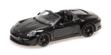 Porsche 911 Speedster 2019 black van Minichamps 1:43 beschikbaar voor biedingen