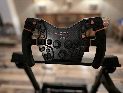 Asetek Forte (18nm) Bundle + NLR Wheel Stand 2.0, Computers en Software, Joysticks, Zo goed als nieuw, Ophalen