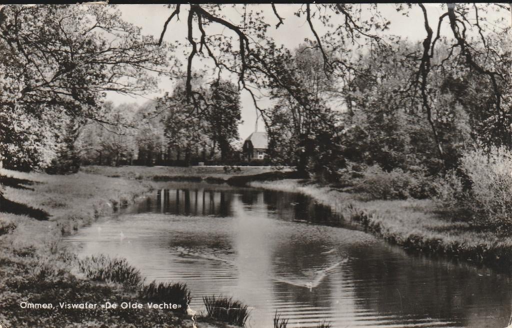 Ommen    Boerderij, Ophalen of Verzenden, 1940 tot 1960, Gelopen, Overijssel
