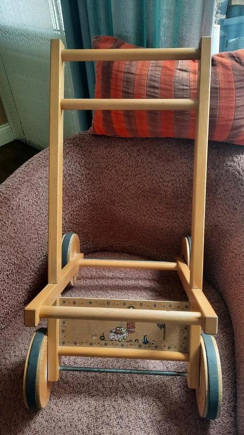 Leuke stevige poppen buggy, Kinderen en Baby's, Speelgoed | Houten speelgoed, Gebruikt, Duw- of Trekspeelgoed, Ophalen