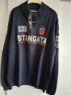 Donkerblauwe heren trui, Kleding | Heren, Truien en Vesten, Ophalen, Stangata, Blauw, Overige maten