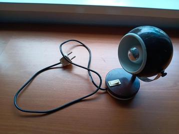 Vintage Bruine Bureaulamp / Wandlamp beschikbaar voor biedingen