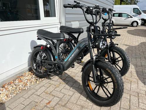 Fatbike Q8 Ouxi Achtering Zwart Grijs Factuur Garantie, Fietsen en Brommers, Elektrische fietsen, Nieuw, Overige merken, 59 cm of meer