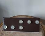 Vintage bedlampje '60/70, Ophalen of Verzenden, Gebruikt, Metaal