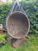 Egg hangstoel, Tuin en Terras, Ophalen, Gebruikt, Metaal