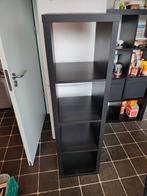 Ikea Kallax Zwarte open kast met 4 planken. In perfecte staa, Huis en Inrichting, Kasten | Boekenkasten, Ophalen, Minder dan 50 cm
