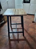 Statafel 2x eventueel incl stevige barkrukken, Ophalen, Zo goed als nieuw
