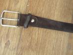 d. bruine suede riem Mt 105 124 cm incl. gesp Suitsupply, Kleding | Heren, Riemen en Ceinturen, Bruin, Echt leder, Ophalen of Verzenden