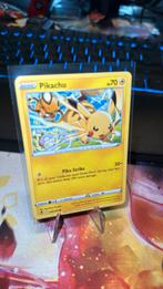 Pikachu 049/195 silver tempest, Ophalen of Verzenden, Zo goed als nieuw, Losse kaart
