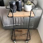 Bepurehome trolley small, Huis en Inrichting, Ophalen, Gebruikt, 50 tot 100 cm, Metaal