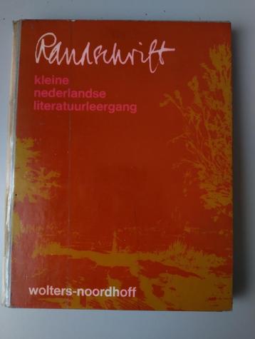 Randschrift - kleine nederlandse lituratuur leergang