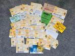 36x oude voetbal kaartjes UIT THUIS VITESSE VANAF 1992, Verzenden, Gebruikt, Vitesse, Poster, Plaatje of Sticker