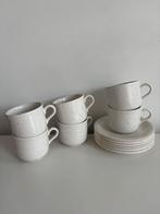 Hema John Tams Banquet Confetti 6x kop & schotel ZGAN!!!, Ophalen of Verzenden, Zo goed als nieuw, Overige stijlen, Kop(pen) en/of Schotel(s)