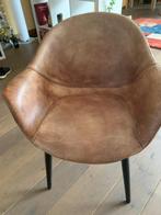 stoelen, Huis en Inrichting, Stoelen, Ophalen, Zo goed als nieuw, Leer, Vier