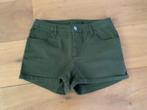 Korte broek NewYorker legergroen met rode streep mt.36 NIEUW, Kort, Nieuw, Ophalen of Verzenden, Maat 36 (S)