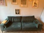 Groene Velvet Bank Wehkamp Torino 3-zits, Huis en Inrichting, Ophalen, Gebruikt, Driepersoons, 75 tot 100 cm