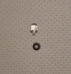 Zwaailamp transparant (insteek) met voet, Hobby en Vrije tijd, Modelauto's | 1:50, Ophalen of Verzenden, Nieuw, Bus of Vrachtwagen