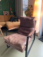 Goossens excellent leren fauteuil, Ophalen, Zo goed als nieuw, 75 tot 100 cm