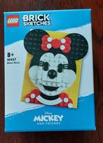 LEGO Brick Sketches Minnie Mouse - 40457 - NIEUW, Ophalen of Verzenden, Nieuw, Complete set, Lego