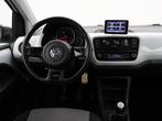 Volkswagen Up! 1.0 HIGH UP! WHITE + SCHUIFDAK PANORAMA STOEL, Auto's, Euro 5, Stof, Gebruikt, 4 stoelen