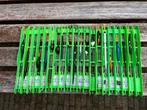 Witvistuigjes op groen Rive plankjes 20 stuks, Watersport en Boten, Hengelsport | Algemeen, Ophalen of Verzenden