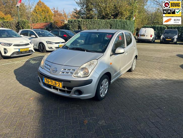 Nissan Pixo 1.0 Look 5 deurs airco 122000 km NAP, Auto's, Nissan, Bedrijf, Te koop, Pixo, ABS, Airbags, Airconditioning, Centrale vergrendeling