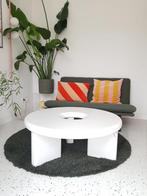 HK living salontafel nieuw wit conversation hkliving, Huis en Inrichting, Tafels | Salontafels, 50 tot 100 cm, Rond, Ophalen of Verzenden