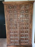 Antieke Ridderkast, Huis en Inrichting, Kasten | Kledingkasten, 100 tot 150 cm, 200 cm of meer, Metaal, 50 tot 75 cm