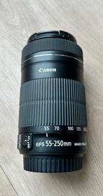 Canon EF-S 55-250mm zoomlens STM, Ophalen, Gebruikt, Telelens, Zoom