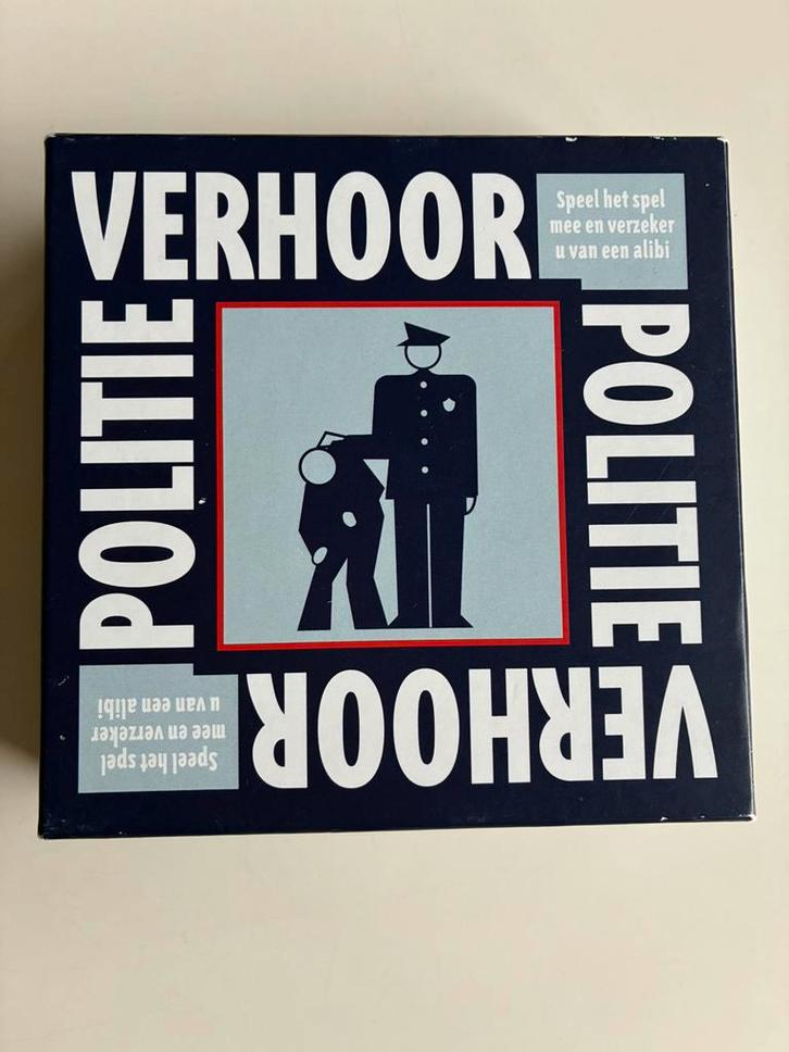 Spel Politieverhoor, Hobby en Vrije tijd, Gezelschapsspellen | Overige, Ophalen of Verzenden