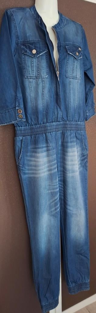 JOSH V denim jumpsuit maat L, Maat 42/44 (L), Zo goed als nieuw, Josh V, Verzenden