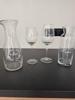 Wijnkaraf, waterkaraf, 2 wijnglazen, Ophalen, Zo goed als nieuw, Bord(en), Wedgwood