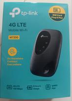 TP Link M7200 4G 150 Mbps Mifi router portable wifi, Computers en Software, Routers en Modems, Ophalen of Verzenden, Zo goed als nieuw