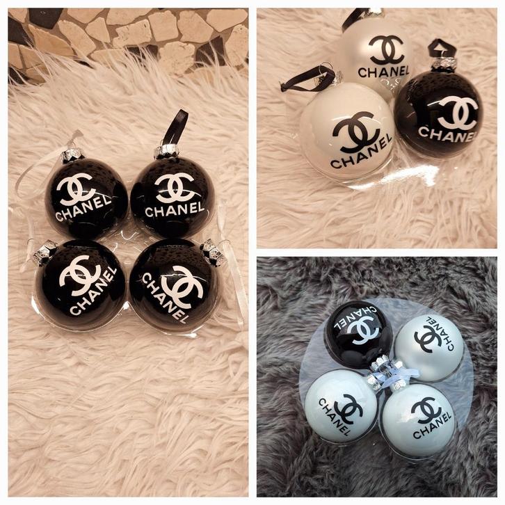 Kerstballen Armani Prada Louis vuitton Dior Chanel kerst, Diversen, Kerst, Ophalen of Verzenden