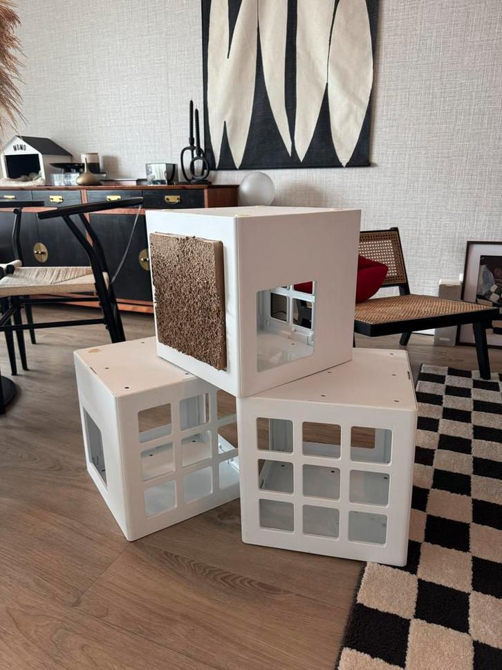 Katt3 cubes / kattenflat, Dieren en Toebehoren, Katten-accessoires, Gebruikt, Ophalen