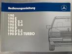 MERCEDES 190E - 2.3 - 2.6 - D - 2.5 - TURBO OLDTIMER 1988 D, Verzenden