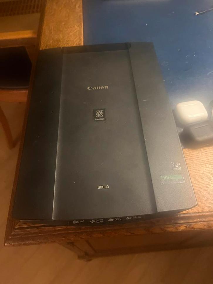 Canon CanoScan LiDE 110 Flatbed Scanner, Computers en Software, Scanners, Gebruikt, Flatbedscanner, MacOS, Ophalen of Verzenden