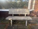 Granieten grijze tuinbank, Tuin en Terras, Ophalen, Gebruikt, Overige materialen