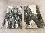 Amsterdam.      2 x Kalverstraat, Verzamelen, Ansichtkaarten | Nederland, Ophalen of Verzenden, Noord-Holland