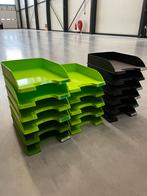 Leitz brievenbak zwart en groen, Ophalen, Zo goed als nieuw