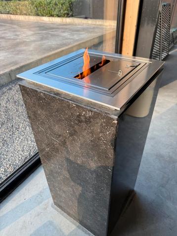 🔥 Bio ethanol fireplace zuil, voor intern of extern gebruik beschikbaar voor biedingen